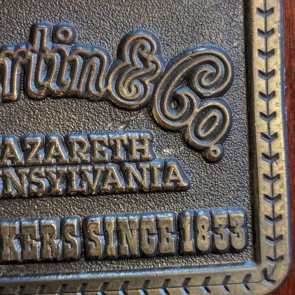 Rare vintage Martin Guitar belt buckle (circa 1975) - Picture 6 of 7